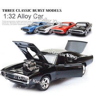 1:32 Scale Fast and Furious Model Car Alloy Dodge Charger Pull Back Toy Cars