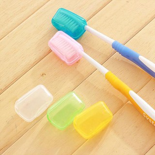 🔥READY STOCK🔥 Toothbrush Cover Travel Essential Daily Necessities Dustproof Hygiene Toothbrush Set Toothbrush Case