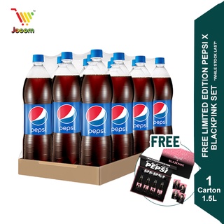 Pepsi Regular 1 Carton (12 x 1.5L) FREE Limited Edition Pepsi x BlackPink Set [KL & Selangor Delivery Only]
