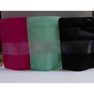 Pre order 50pcs 100pcs color ziplock goodies gift bag packaging various sizes