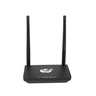 ★4G Wireless Wifi Router LTE 300Mbps Mobile MiFi Portable Hotspot with SIM Card Slot EU Plug White (America Version)