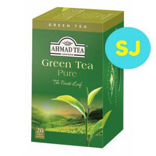 Ahmad Tea London Green Tea Pure (20 Pcs x 2g x 1 Box)