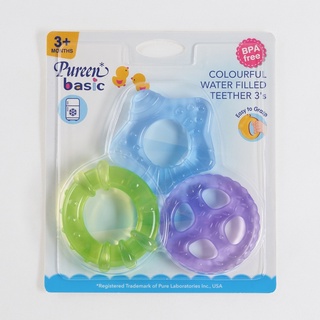 Pureen Colourful Water Filled Teether (3s) NBB T02