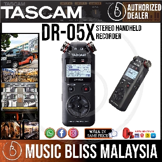 TASCAM DR-05X Stereo Handheld Recorder (DR05X)