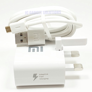 Xiaomi Vooc Qualcomm Charger 3.0A 100% ORIGINAL Adapter With Micro USB Cable