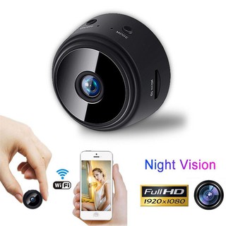 Freeship Night Vision 1080P HD Mini WIFI Camera mini hidden spy cameraWireless Hidden Home Security Dv Baby Monitor