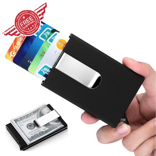 👍+ready stock 🔥Automatic Business Aluminium Credit Card Holder