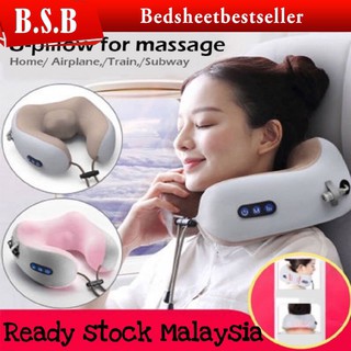 B.S.B Neck Massage Pillow, Neck Relax Muscle Therapy Massager Sleep pillow