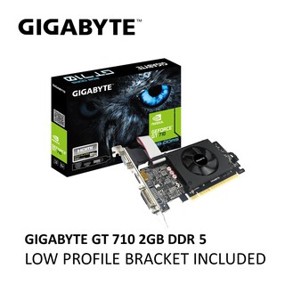 Gigabyte GeForce GT 710 2GB DDR3 Graphic Card (GV-N710D3-2GL)