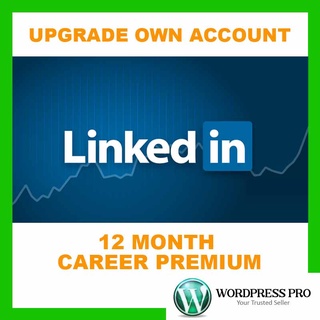 LinkedIn Career Premium - Upgrade Own Account - (12 Months)
