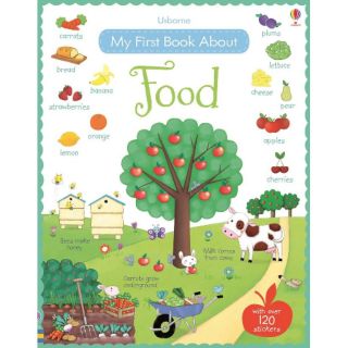 【KL Ready Stock】USBORNE Sticker Book My First Book about Food