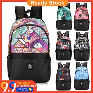 Fashion New Adidas Laptop Travel School Backpack Bag Beg sekolah
