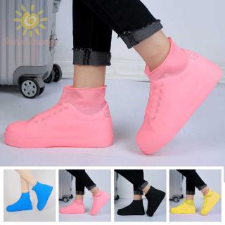 Silicone Overshoes Rain Waterproof Shoe Covers Boot Cover Protector Recyclable