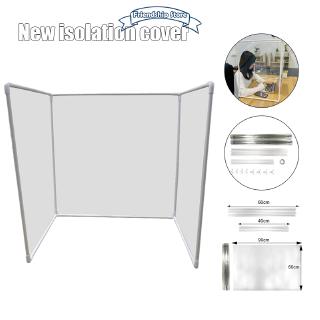 READY STOCK Student Desk Partition Portable Protective Safety Shield Screen Plastic Desktop Isolation Board for School Office