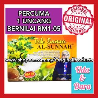 💯 Original HQ™ Teh Sanna al-Sunnah Sana Senna Slimming Tea Ubat Detox Kurus Sanaa Herbs