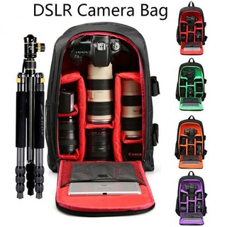 New Multifunction Waterproof DSLR Camera Bag Backpack Video Photo Bags For All Nikon Canon Sony
