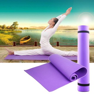 3 type 6mm Thick Non-Slip Yoga Mat Exercise Fitness Lose Weight (1)
