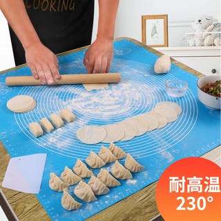 Large non-slip food-grade silicone mat, kneading mat, non-stick dumpling chopping board, rolling mat and panel baking tools