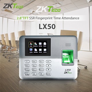 ZKTeco Time Attendance Machine Fingerprint Time Clock Reader Check-in/out Reader 2.8 inch Time Recorder Emloyee Time