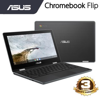 ASUS Chromebook Flip (C214M-ABU0462) Celeron N4020/ 4GB RAM/ 32GB eMMC/ 11.6" HD - TOUCH/ Chrome OS/ 3 Yrs On-Site