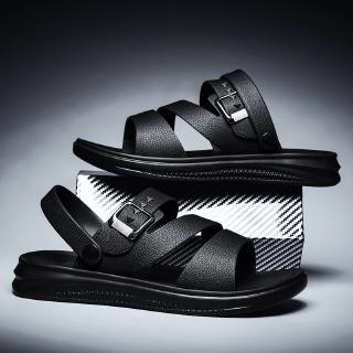 2020 Hot Sell RAYA High Quality Men's Beach Sandals Summer Hollow Outdoor Fashion Casual Korean Lelaki Slippers Plus size:40~45 (1)