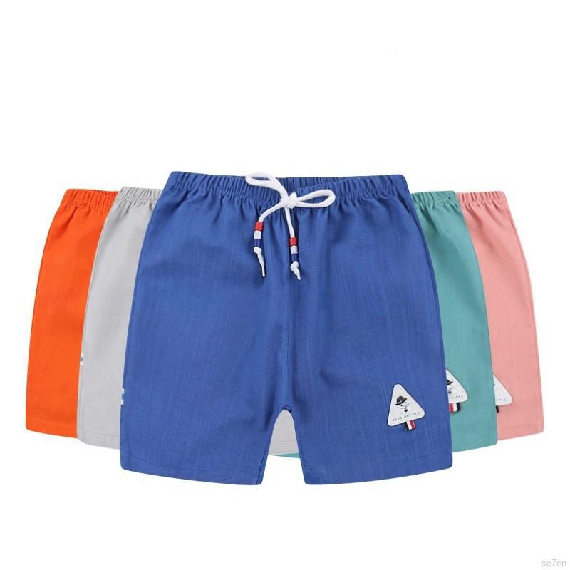 🔥READY STOCK Children Boy Solid Color Casual Shorts Pants sub pant Clothes