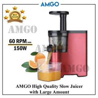 AMGO Slow Juicer 100%Fruit Juice Extraction,Juice Maker, Blender,Juice Extractor