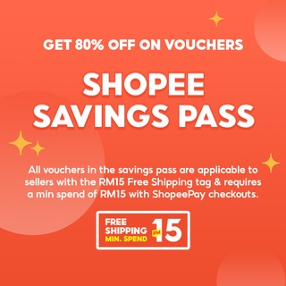 Shopee Savings Pass (23 September - 29 September) - 80% OFF on Vouchers