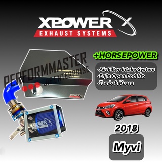 Xpower Air Intake Systems Perodua Myvi 2018 New Gen3 1.3-1.5 Tambah Kuasa,Minyak Jimat
