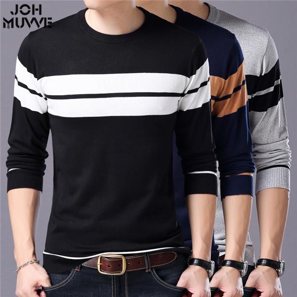 Ready Hot Stock Mens Clothing Casual Long-sleeved High-quality Cozy Cool Sweater
