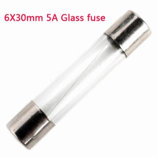 5pcs,5A 5AMP Quick Blow Glass Fuses 6x30mm 6 x 30mm