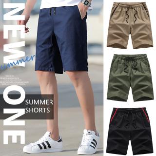 Men's Cotton Casual Shorts Breathable Short Pants Seluar Pendek M-5XL