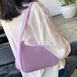 Handle Bag Women's Shoulder & Tote Bag Underarm Bag Armpit Bag Baguette Bag Vintage Zipper PU Leather Female Handbag