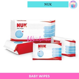 NUK Baby Wipes Wet Tissue (Paraben Free) | Tisu Basah NUK