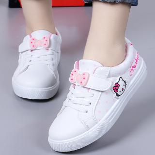 Kasut Hello Kitty Shoes Kids Sport Shoes Sneakers White Shoes Kasut Budak