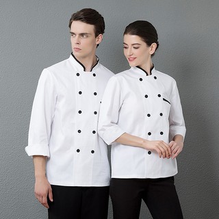 Chef Uniforms Long Sleeves Workwear Chef Coat UC0343