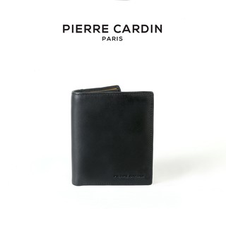 Pierre Cardin Men's Leather Vertical Wallet - Black PMBD9DWT40542-BK