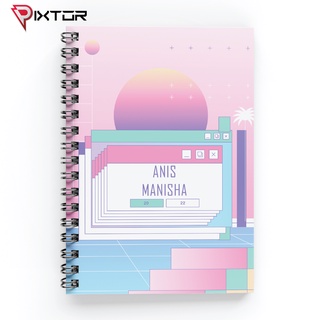 Notebook with 2022 Planner and Customised Name