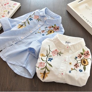 Kids Girl Embroidered Blouse (90-140cm)