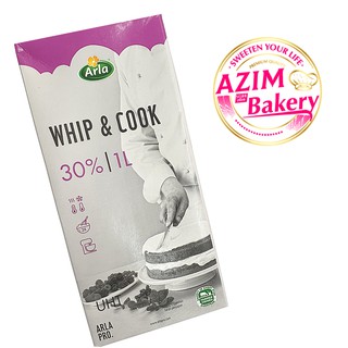 ARLA WHIP & COOK CREAM 1L (HALAL) by AZIM BAKERY