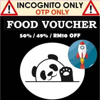 Foodpanda / OTP only / INCOGNITO ONLY / 40%