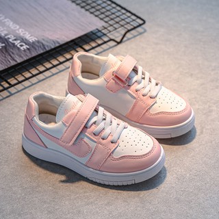 Girls Sneakers Spring 2021 New Korean Version Of Children S Soft-Soled Sports Shoes, White All-Match Casual Shoes
