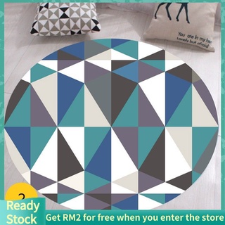 Qfoae Round Karpet Carpets Rug High quality geometric abstract style for you