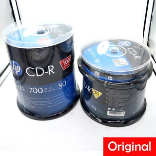 Official HP CD-R Disc With Cake Box 52x 700Mb,80MIn
