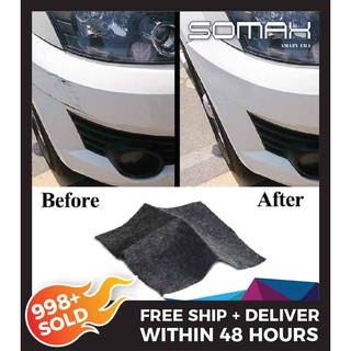 Somax Store !! Car Scratch Repair Tool Cloth Nano Material Surface Rags For Automobile Light Paint Scratches
