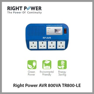 Right Power 800VA AVR Automatic Voltage Regulator (AVR) TR800-LE