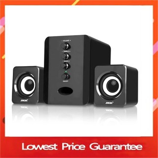 Wired Combination Speaker Bass Music Player Subwoofer for Cellphone Laptop PC