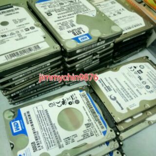 (SECOND HAND) Used SATA 2.5" Laptop HDD Internal Hard disk