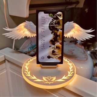 10W Universal Fast changing Angel's wing QI wireless charger for iPhone,Samsumg