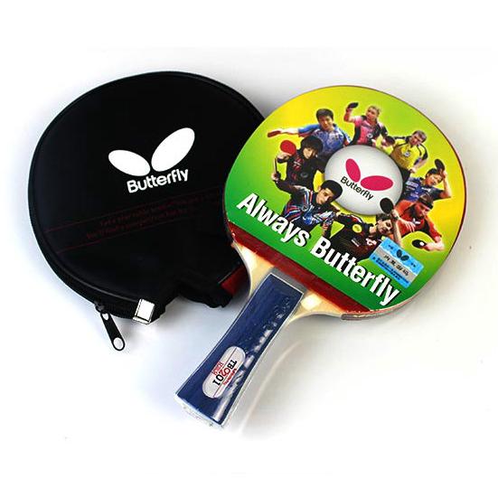 ButterflyTBC 201 Table Tennis 100% Origina Raket Ping Pong (Long Handle)（FREE bag）